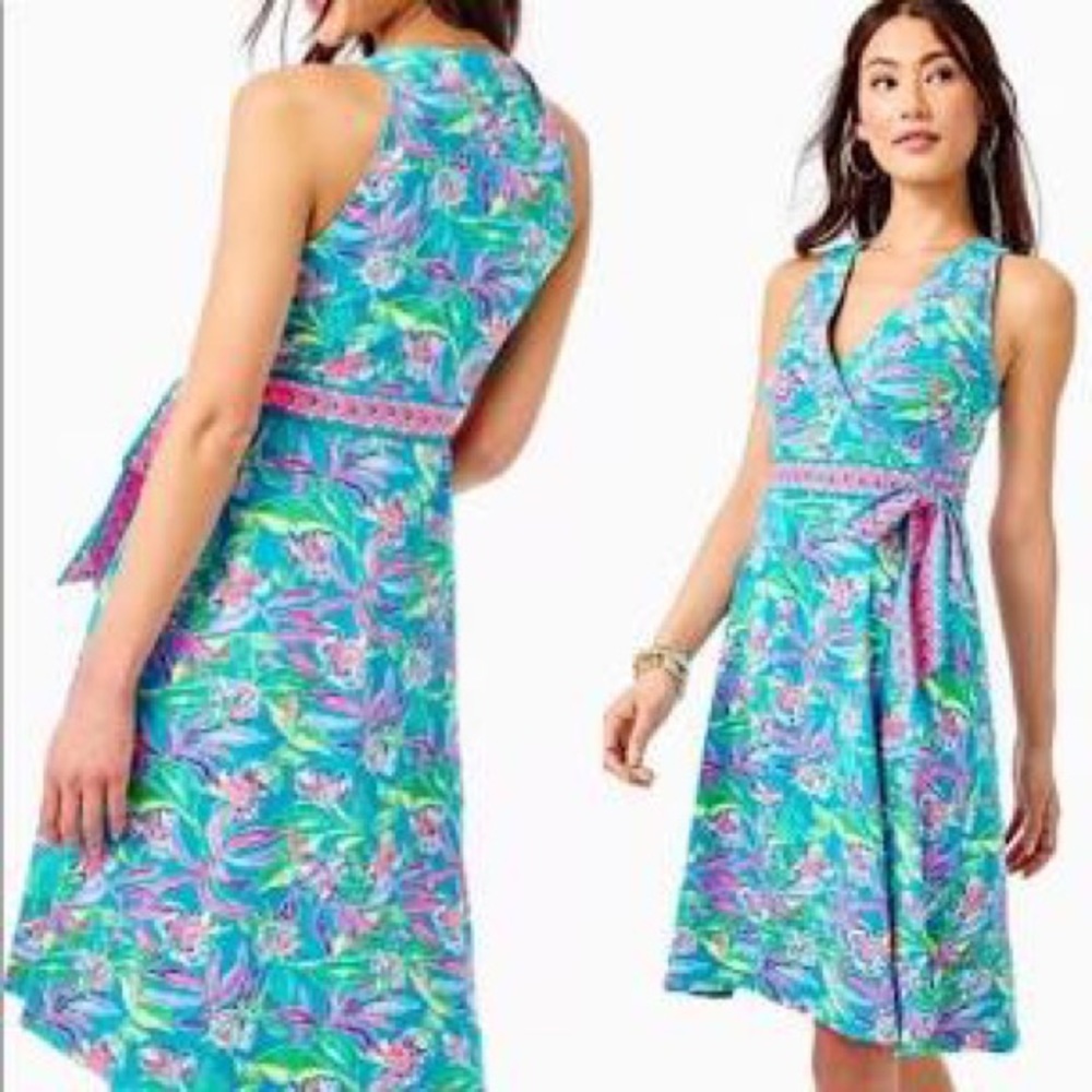 Brand New! Lilly Pulitzer Clancie Wrap Dress